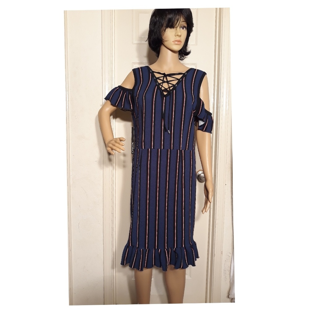 XOXO Strip Dress